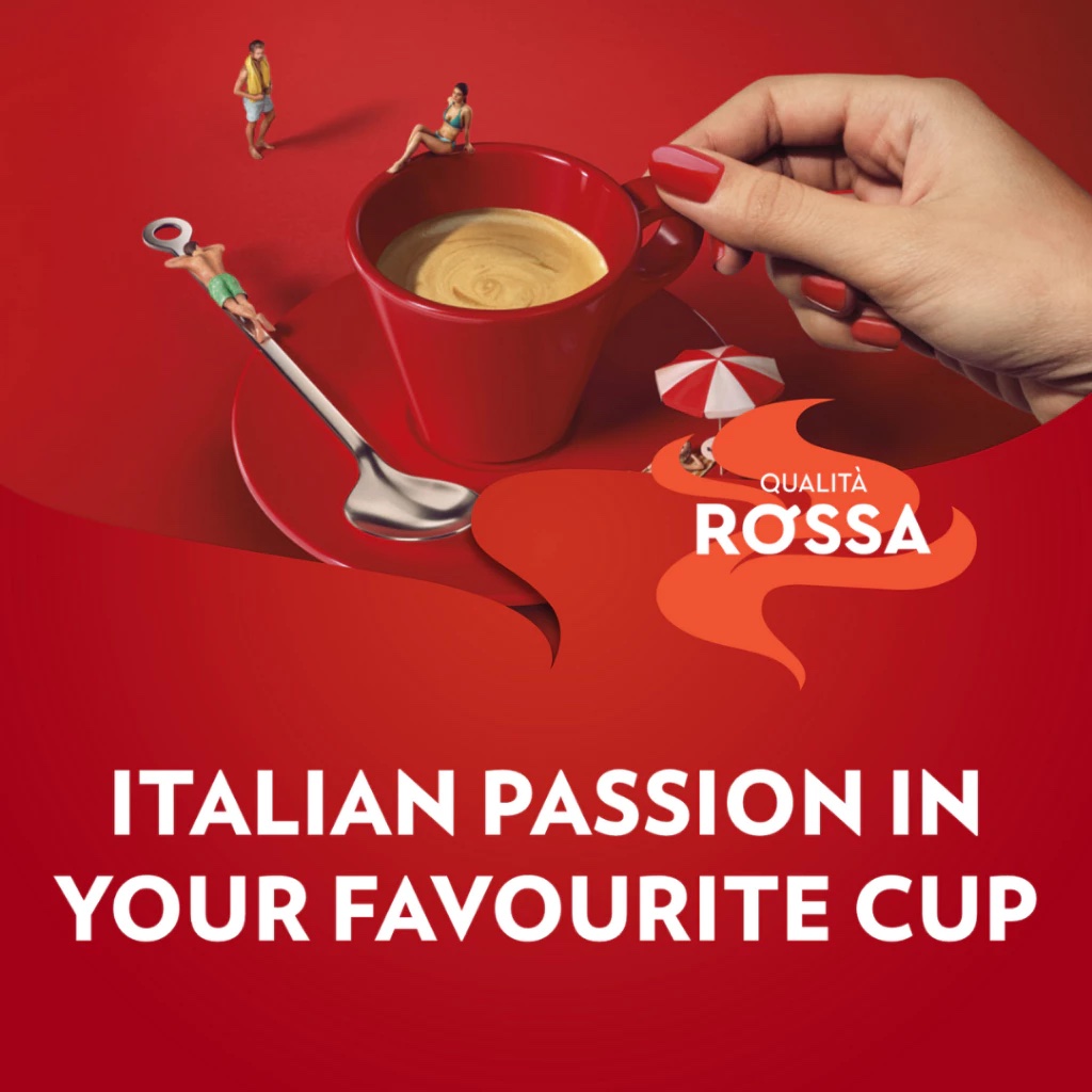 Cà phê hạt Lavazza Qualita Rossa (250G)