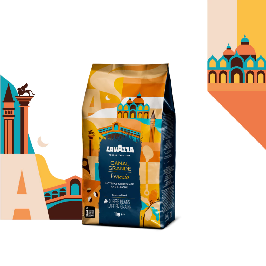 Cà phê hạt Lavazza Tales of Italy – Canal Grande Venezia (1KG)