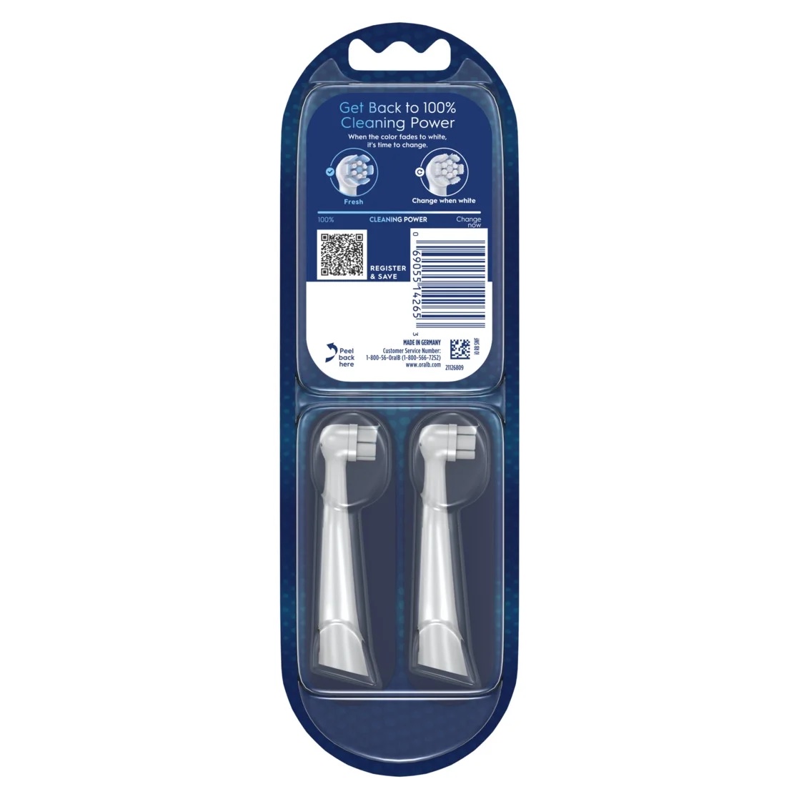 Đầu bàn chải thay thế Oral-B iO Gum & Sensitive, White