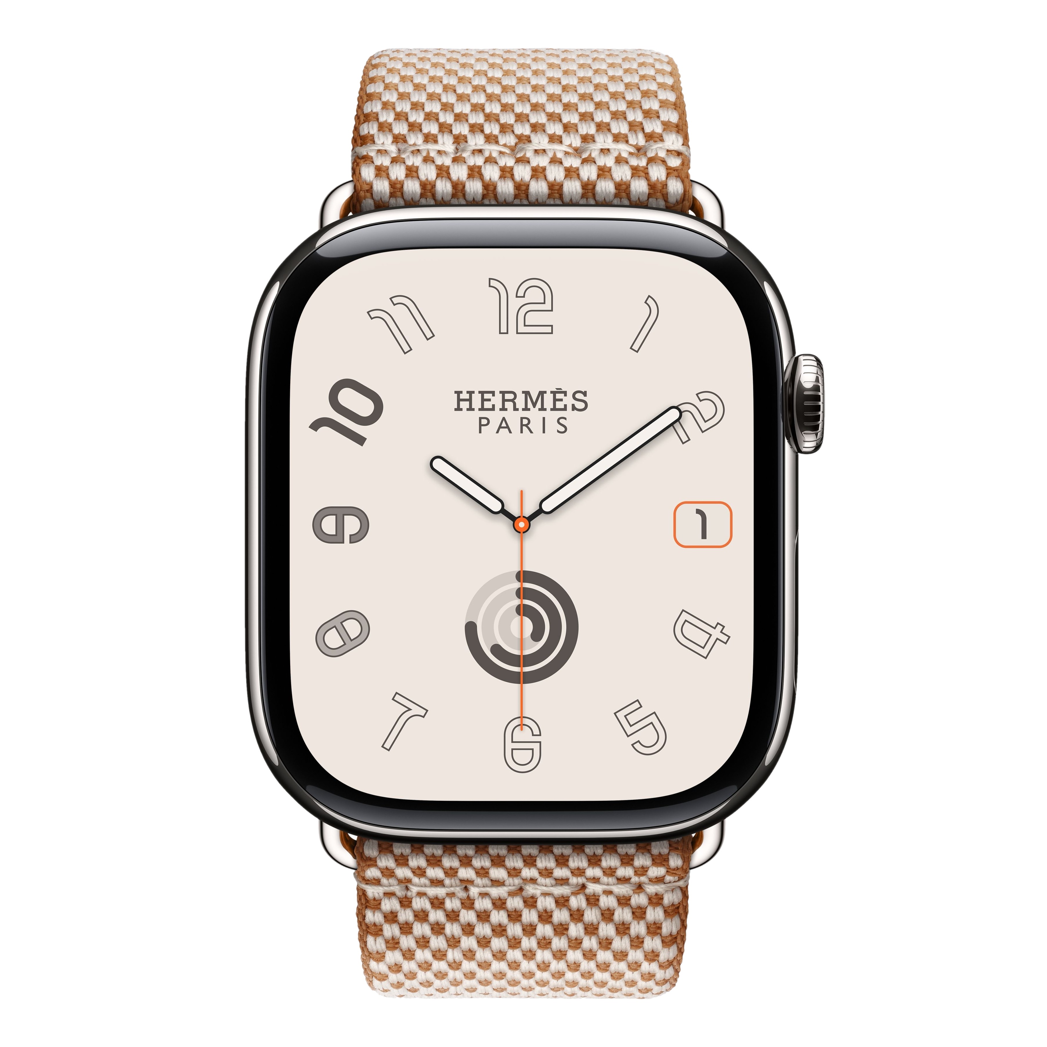 Apple Watch Hermès Series 11 Titanium Case, Toile H Single Tour