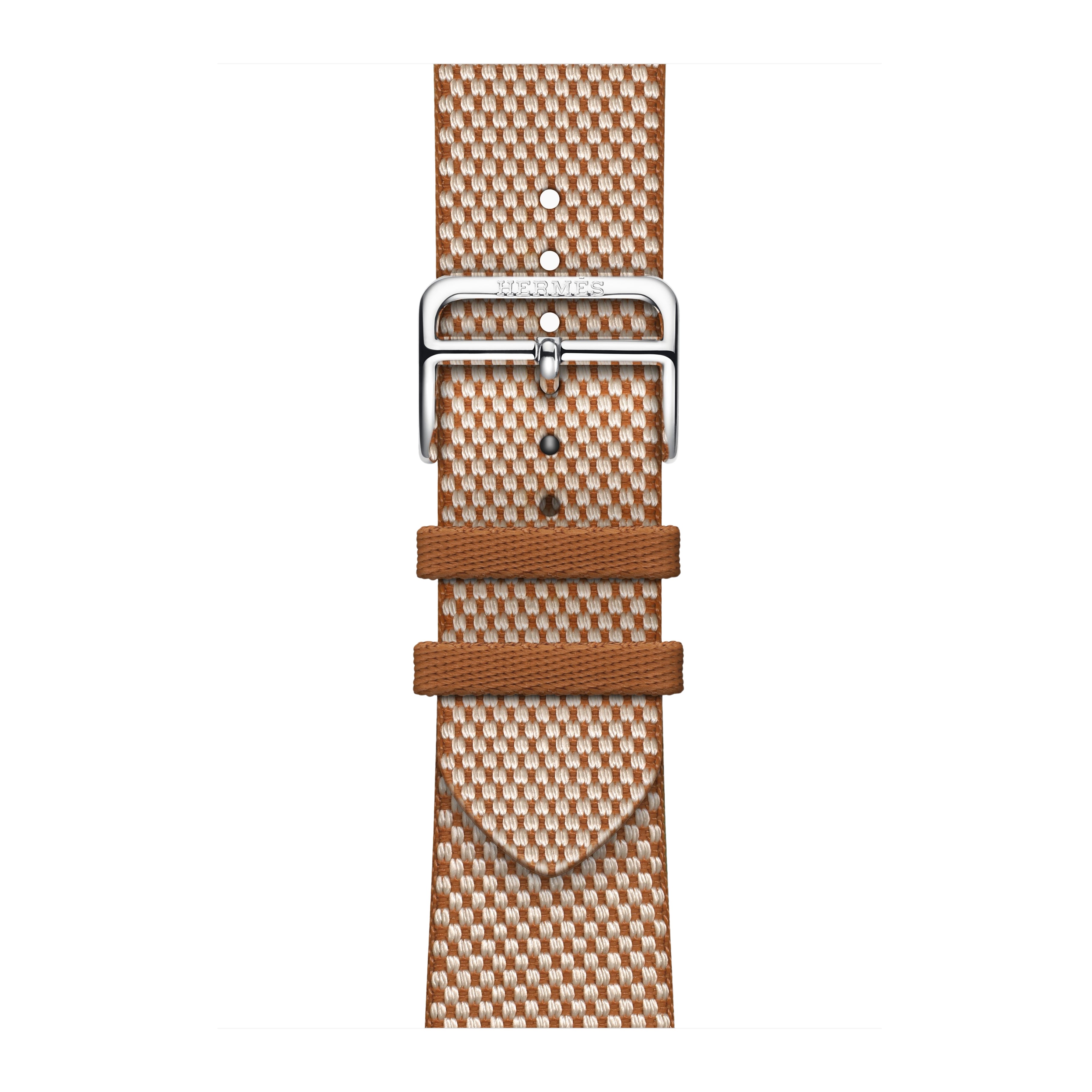 Apple Watch Hermès Series 11 Titanium Case, Toile H Single Tour