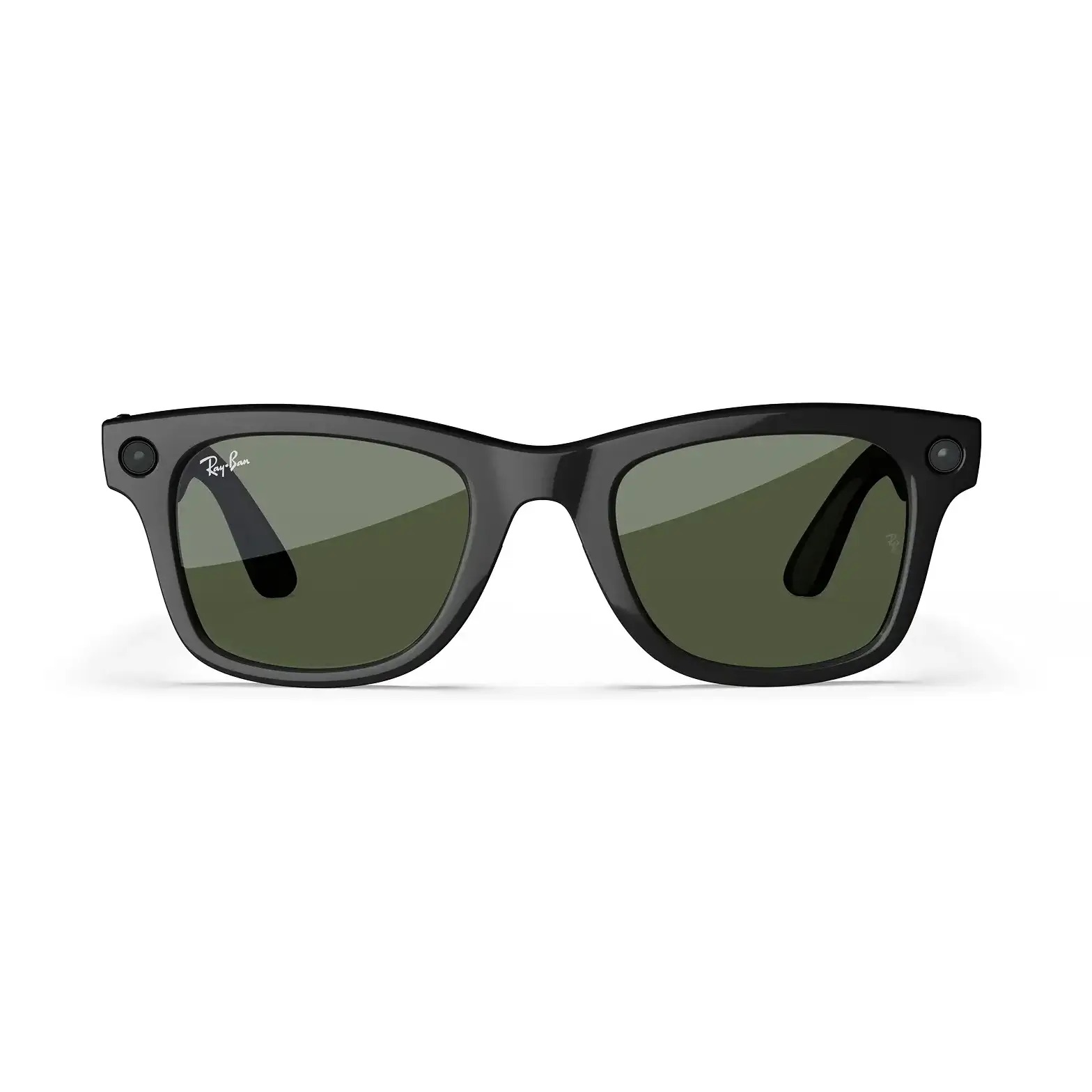 Kính thông minh Ray-Ban Meta Wayfarer (Gen 2) - Shiny Black with Green Sun lenses
