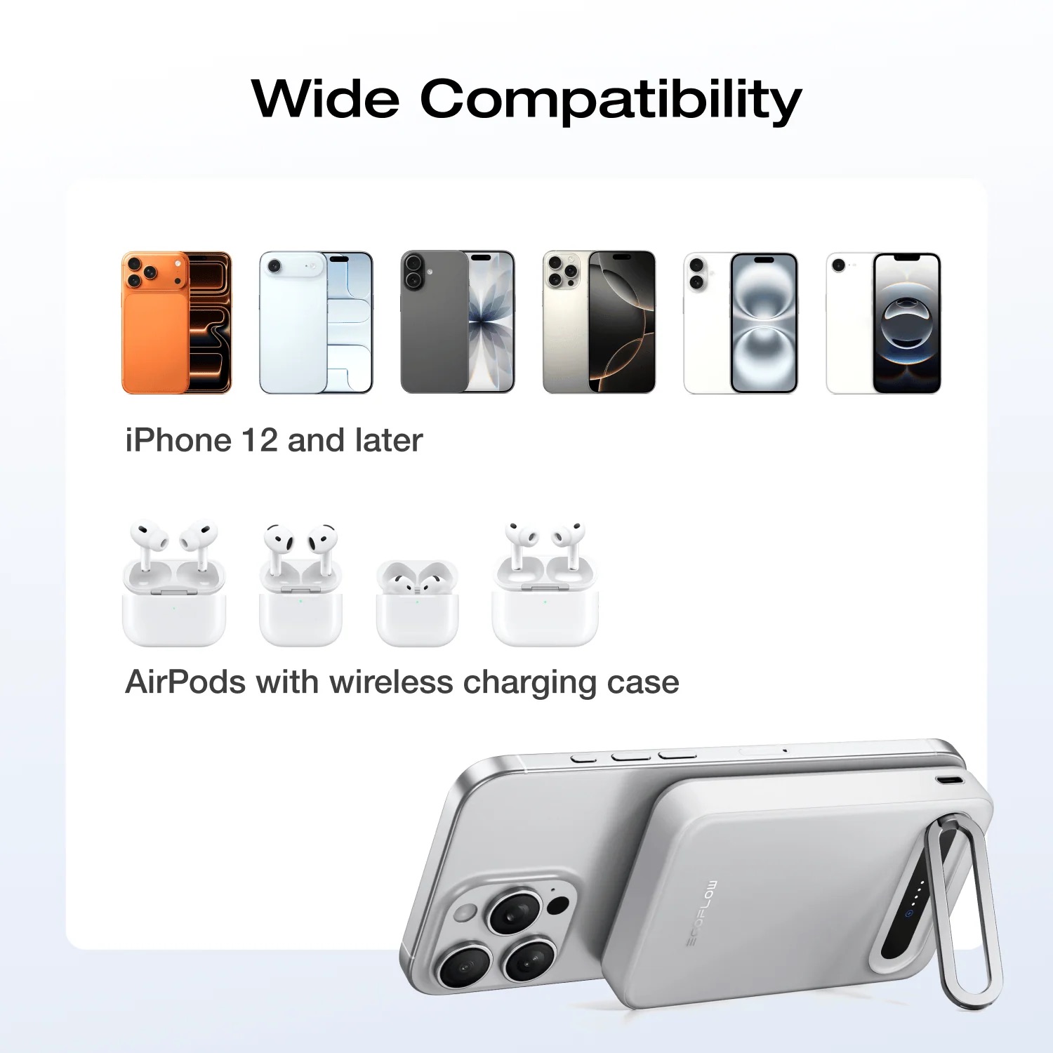 Pin dự phòng EcoFlow RAPID Mag Qi2 Magnetic Power Bank (10,000mAh, 15W)