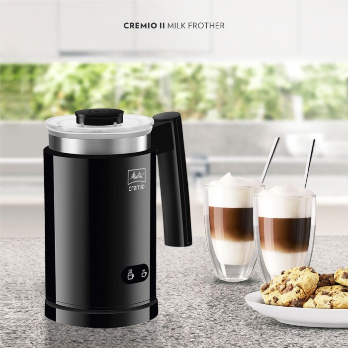 Máy tạo bọt sữa Melitta Cremio II Black, qua sử dụng