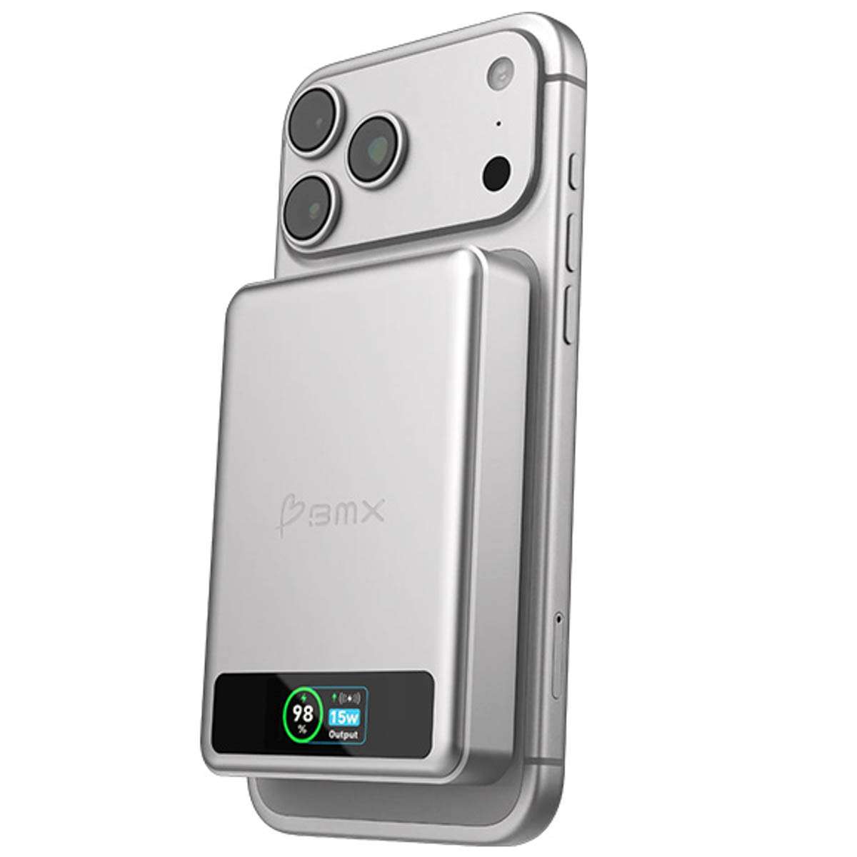 Pin sạc dự phòng thể rắn BMX SolidSafe 10.000mAh Qi2 Magsafe B939-10