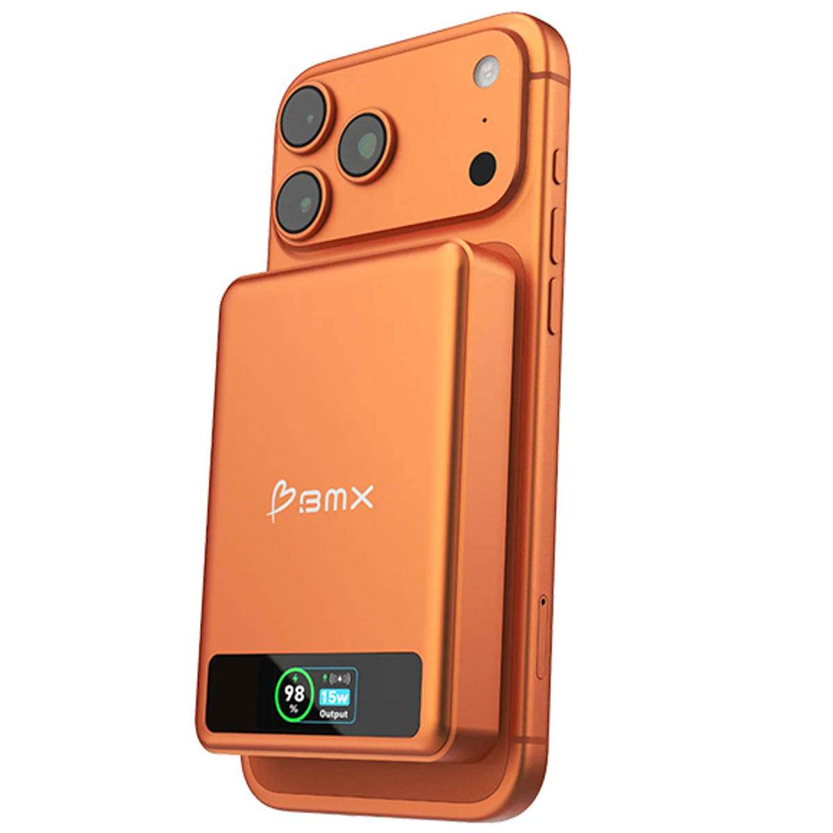 Pin sạc dự phòng thể rắn BMX SolidSafe 10.000mAh Qi2 Magsafe B939-10