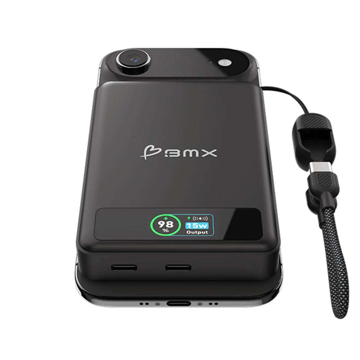 Pin sạc dự phòng thể rắn BMX SolidSafe 10.000mAh Qi2 Magsafe B939-10