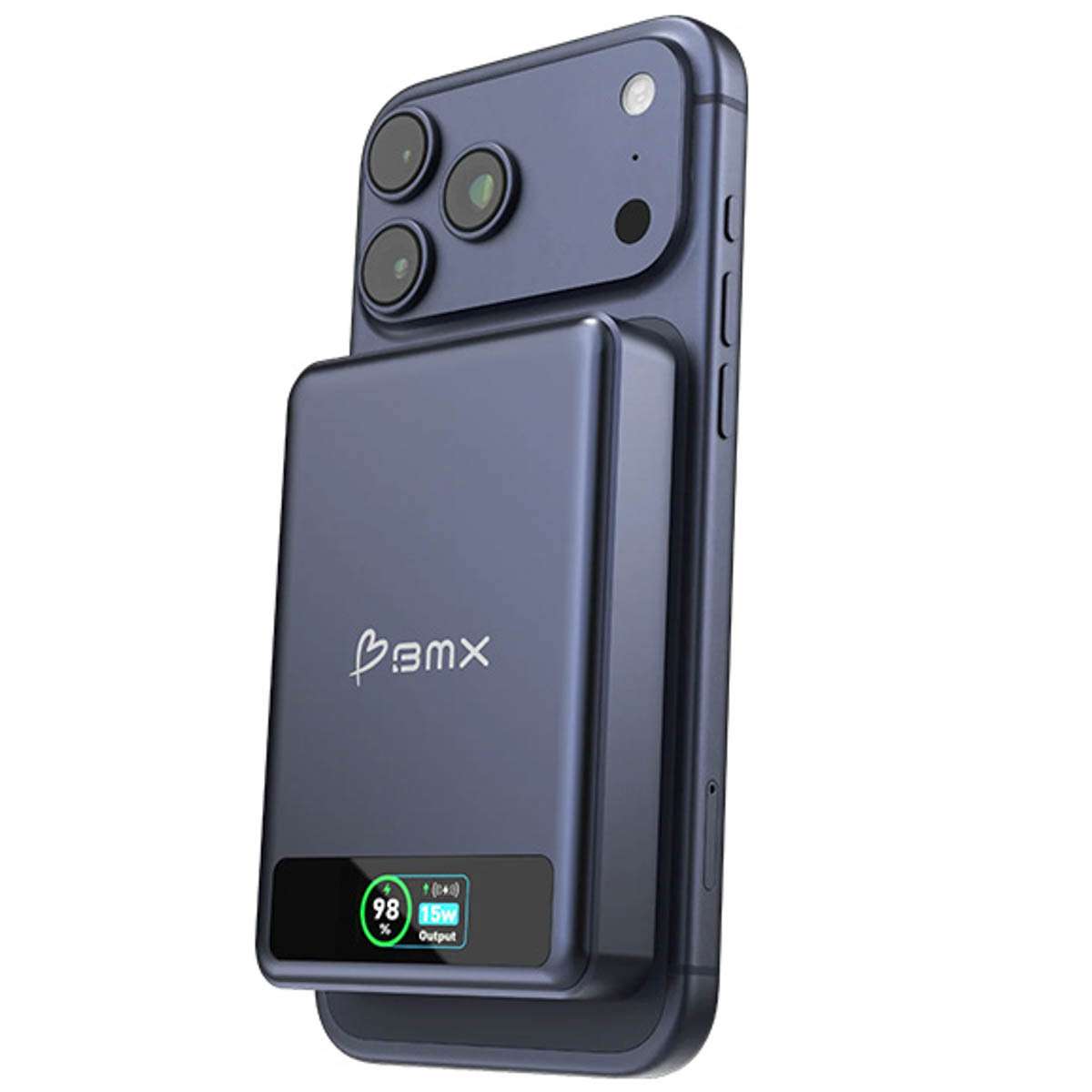 Pin sạc dự phòng thể rắn BMX SolidSafe 10.000mAh Qi2 Magsafe B939-10