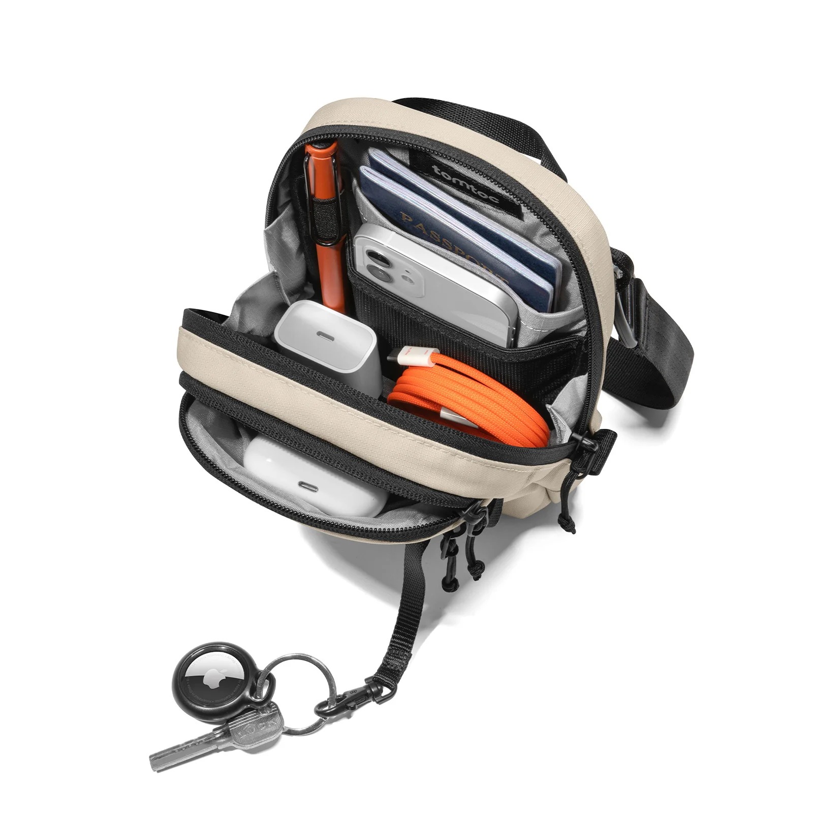 Túi đeo chéo Tomtoc Aviator T37 Travel Crossbody Bag