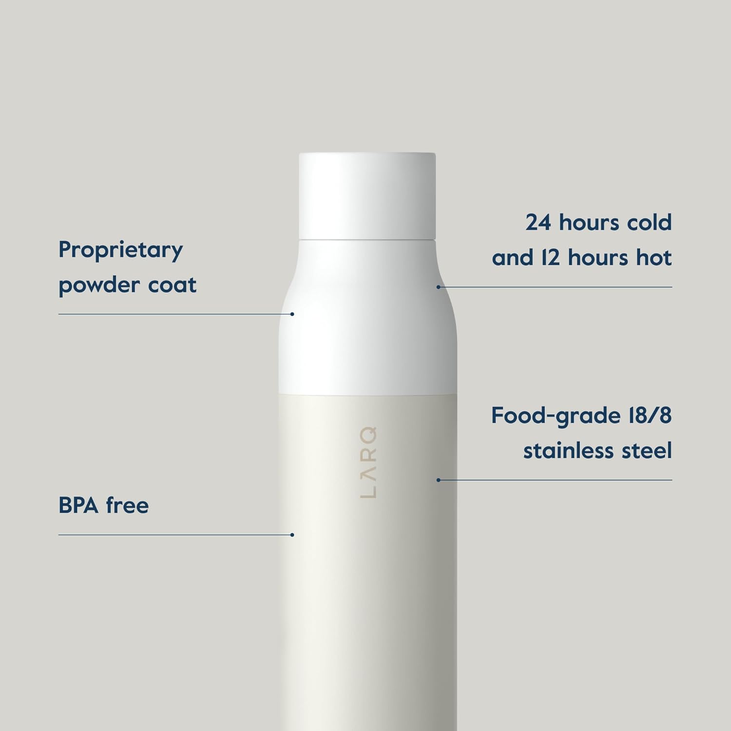 Bình giữ nhiệt LARQ Twist Top 25 oz (740 ml)