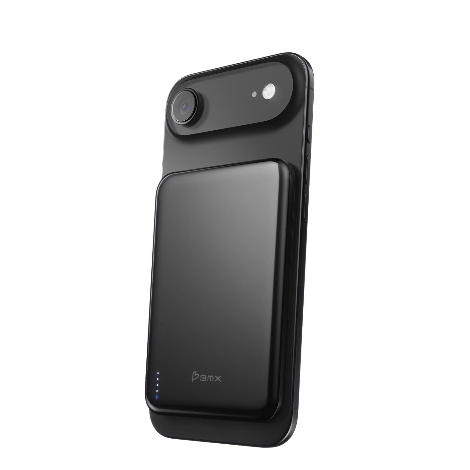 Pin sạc dự phòng thể rắn siêu mỏng BMX SolidSafe Air Titanium 5K Qi2 Magsafe B3-05