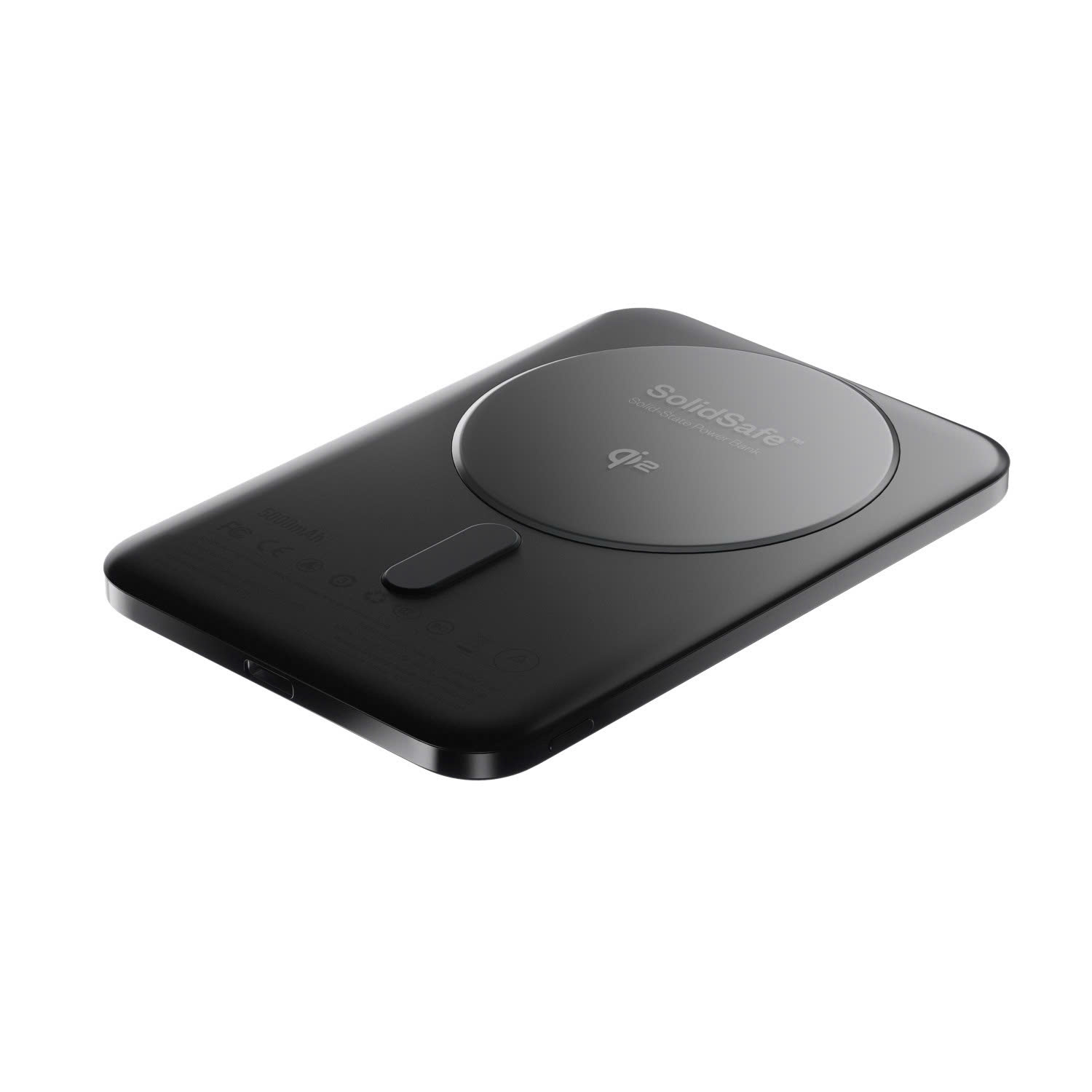 Pin sạc dự phòng thể rắn siêu mỏng BMX SolidSafe Air Titanium 5K Qi2 Magsafe B3-05