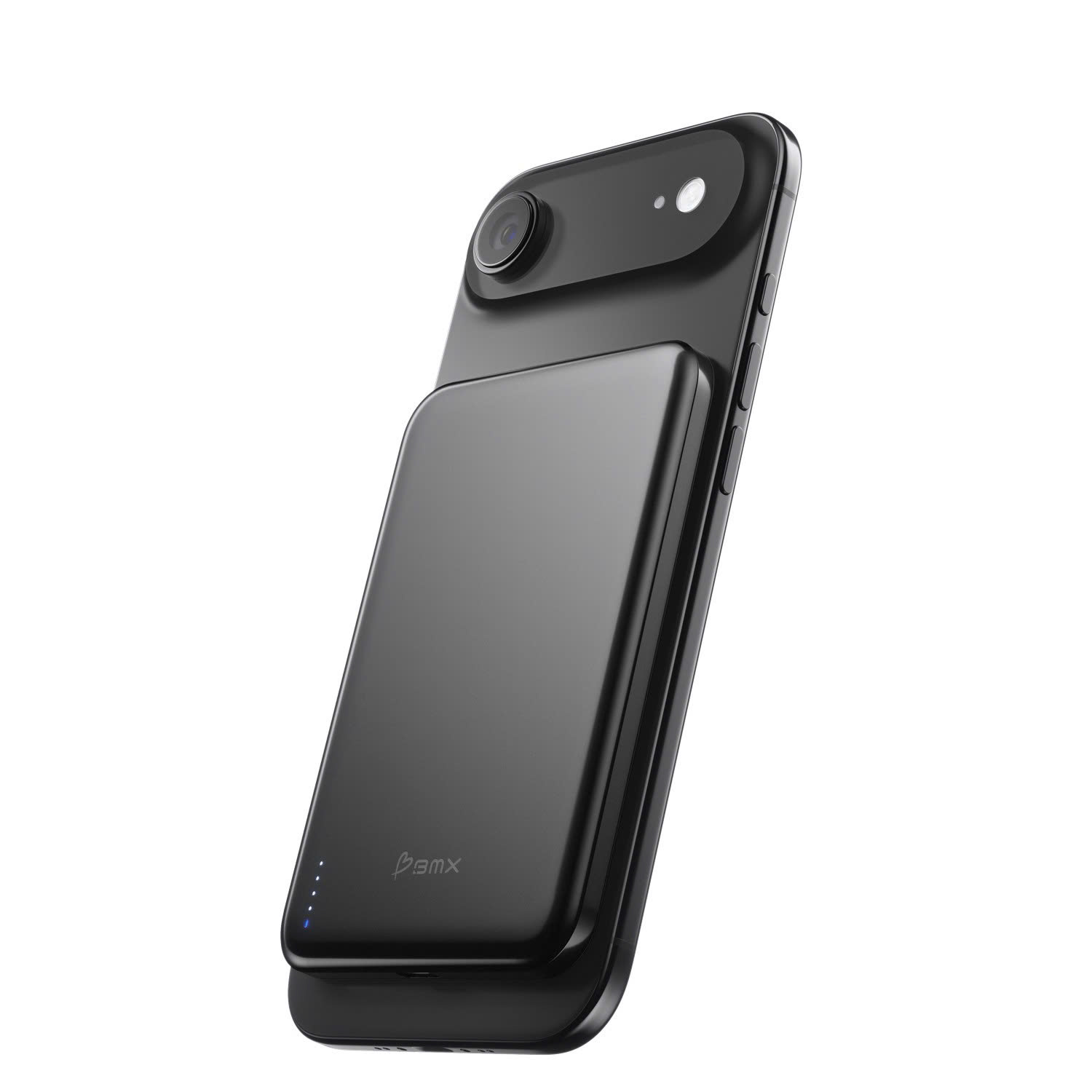 Pin sạc dự phòng thể rắn siêu mỏng BMX SolidSafe Air Titanium 5K Qi2 Magsafe B3-05