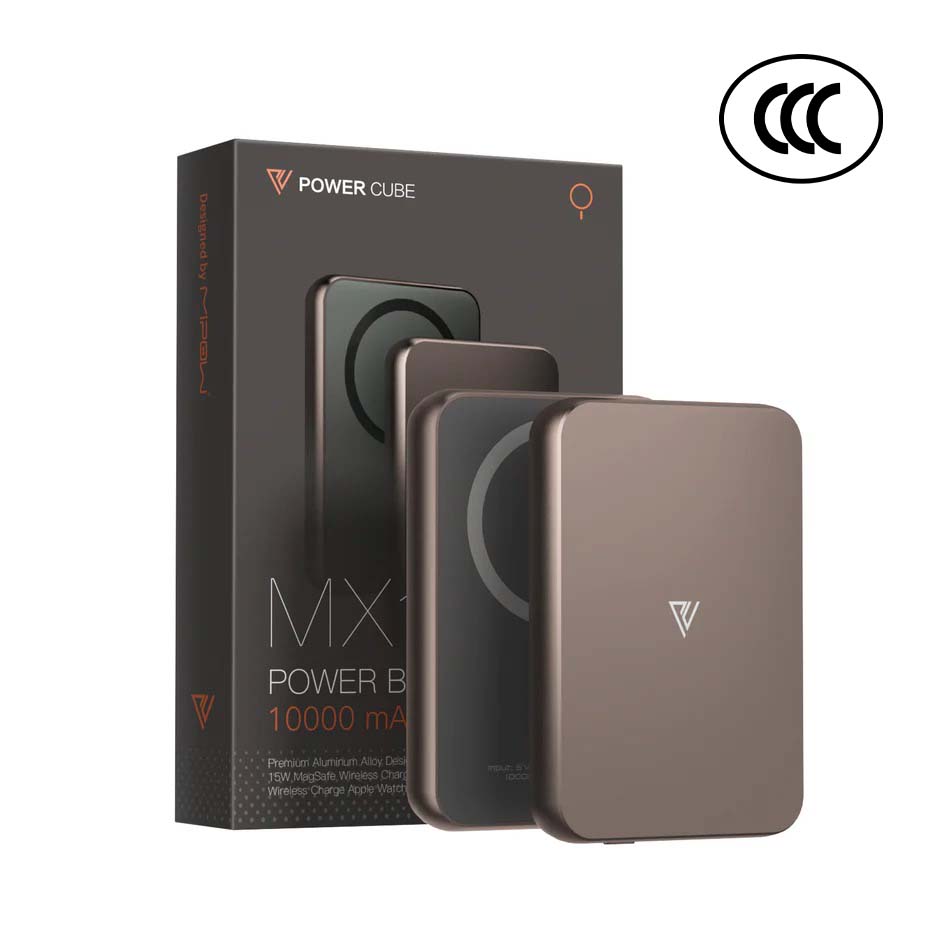 Pin dự phòng MIPOW PowerCube Ultra-Slim MagSafe MX10 (10.000 mAh)