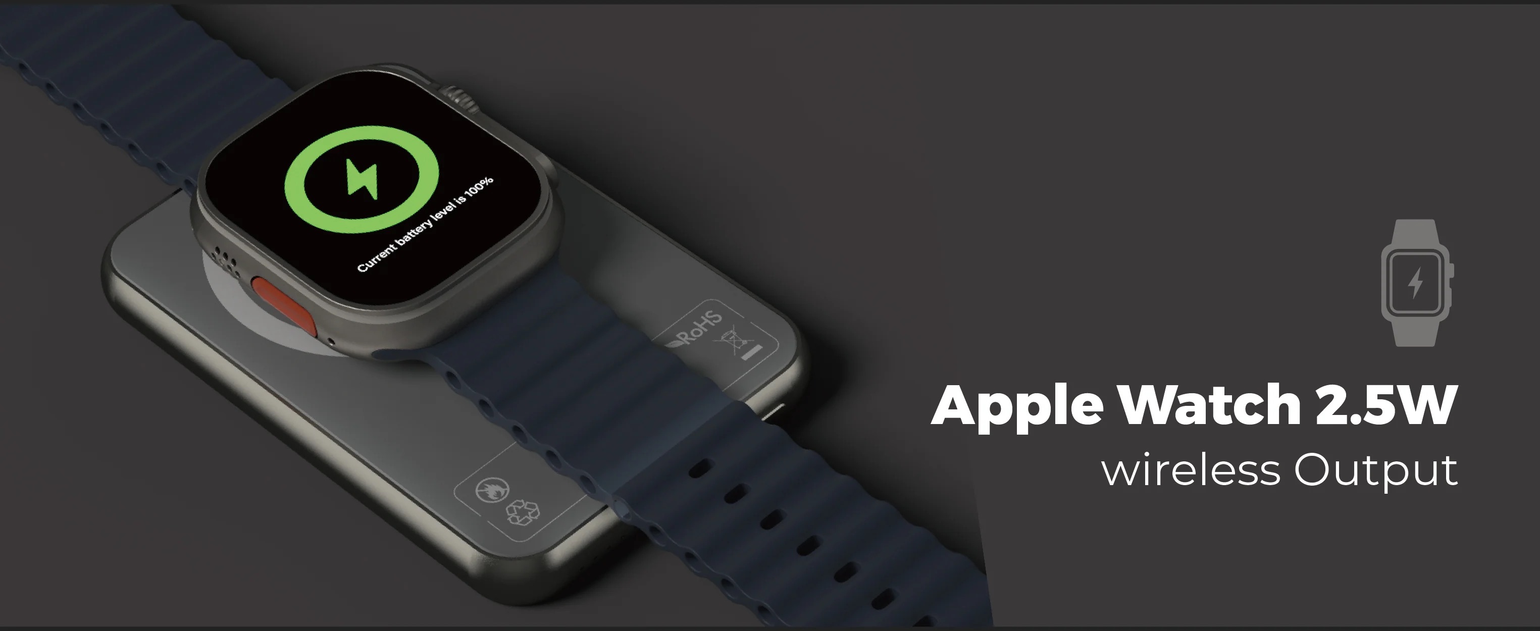 Pin sạc dự ph&ograve;ng Mipow 3 in 1 Ultra-Slim Magsafe MX5 (5.000mAh)