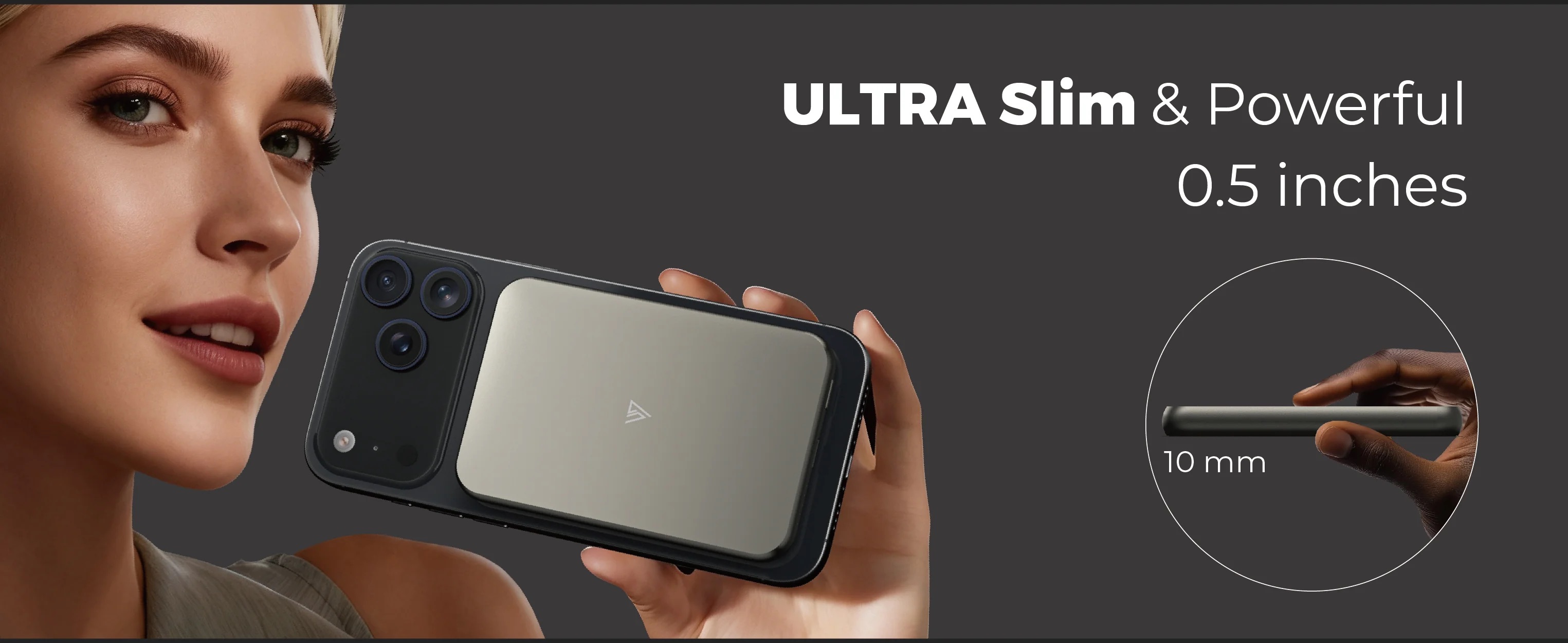 Pin sạc dự ph&ograve;ng Mipow 3 in 1 Ultra-Slim Magsafe MX5 (5.000mAh)