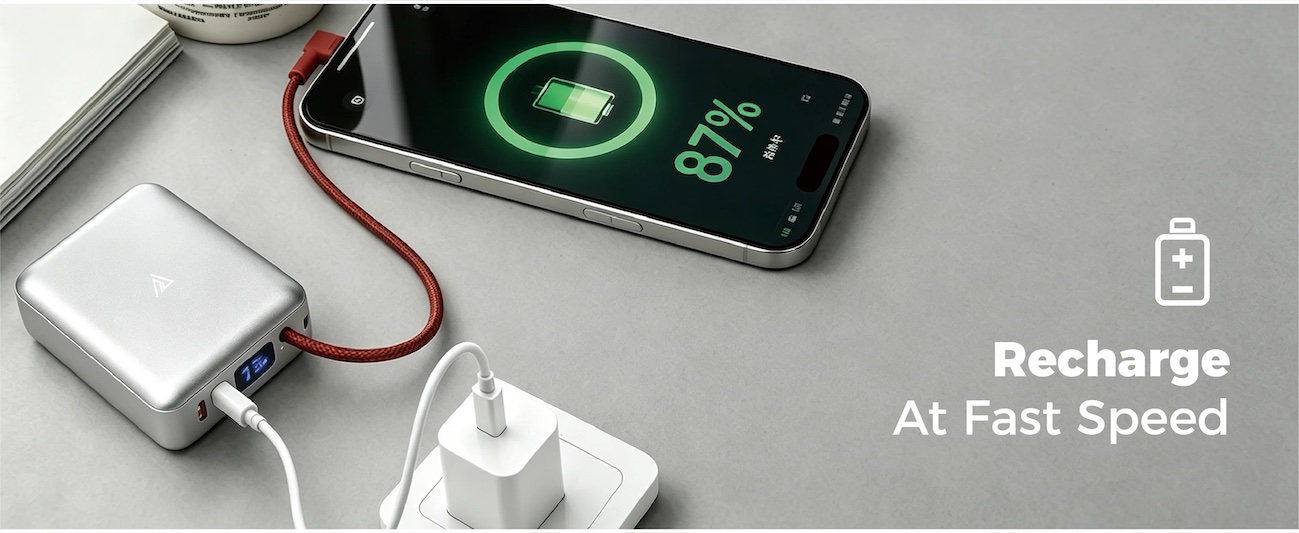 Pin sạc dự ph&ograve;ng mini Mipow PowerCube CX10 (10.000mAh)
