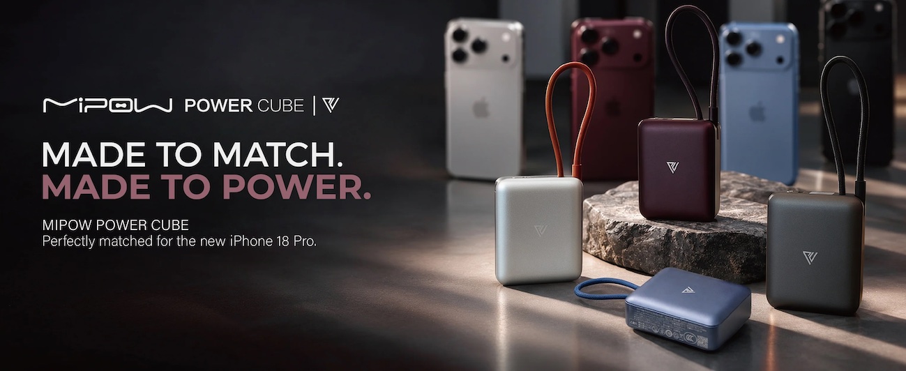 Pin sạc dự ph&ograve;ng mini Mipow PowerCube CX10 (10.000mAh)