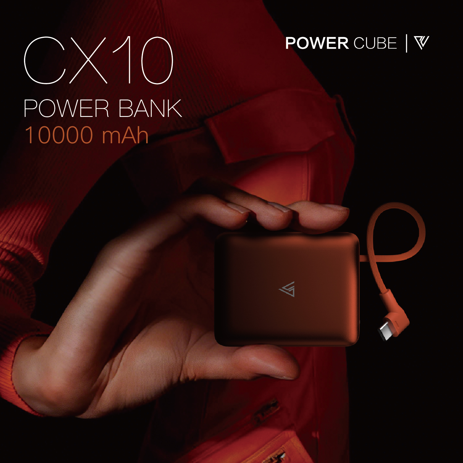 Pin sạc dự phòng mini Mipow PowerCube CX10 (10.000mAh)