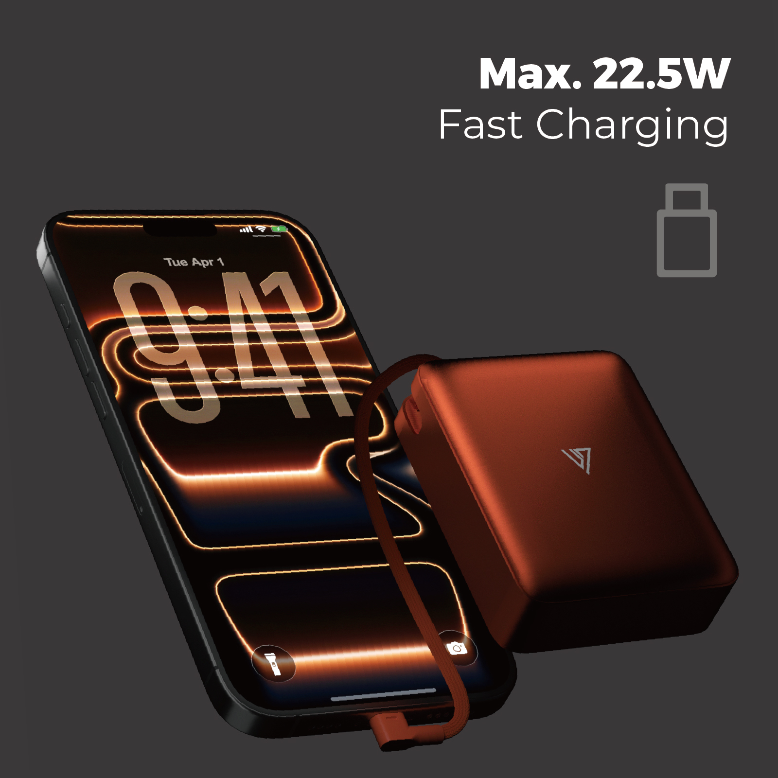 Pin sạc dự phòng mini Mipow PowerCube CX10 (10.000mAh)