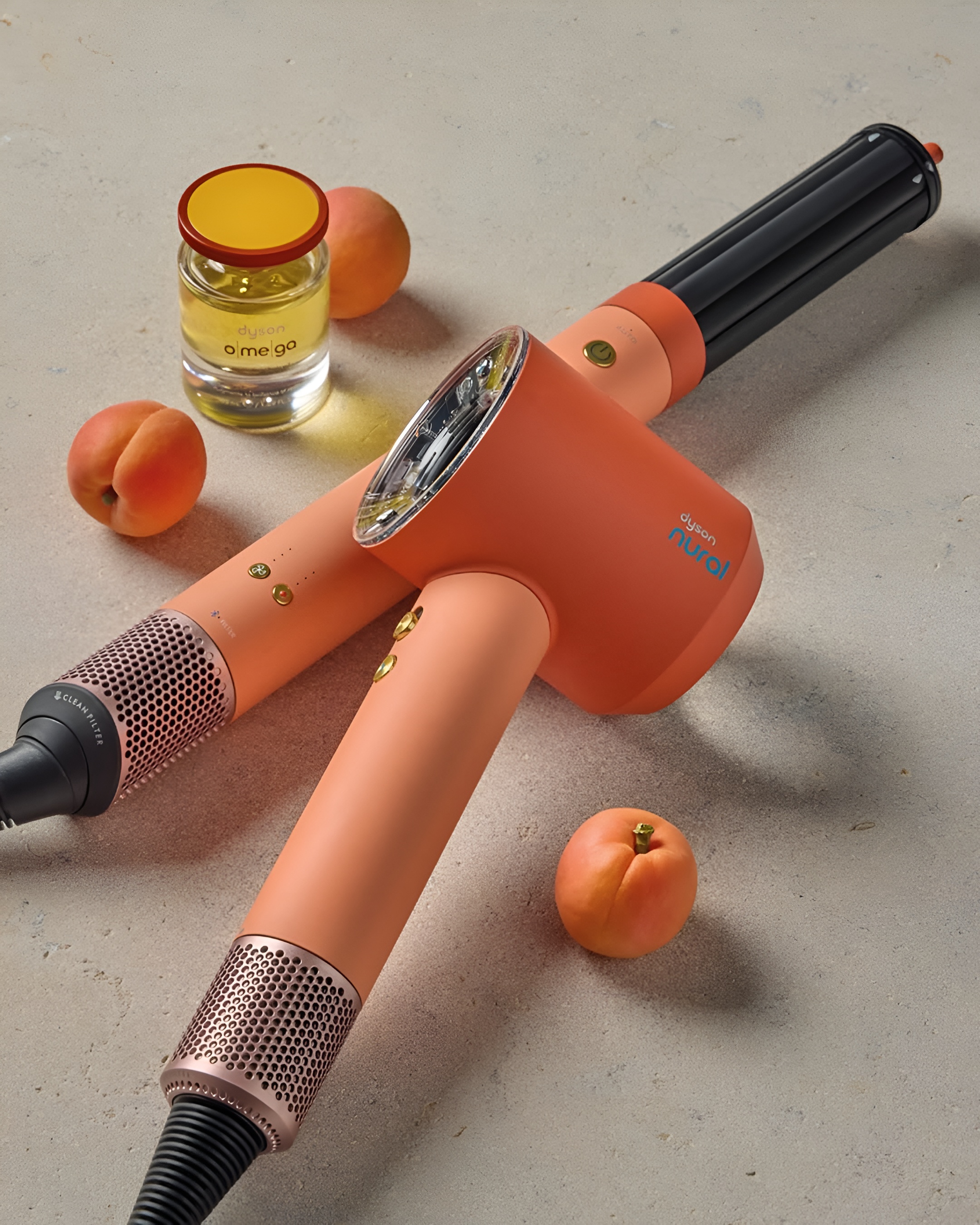 M y S y T c Dyson Supersonic Nural HD16 Ceramic Apricot Topaz 