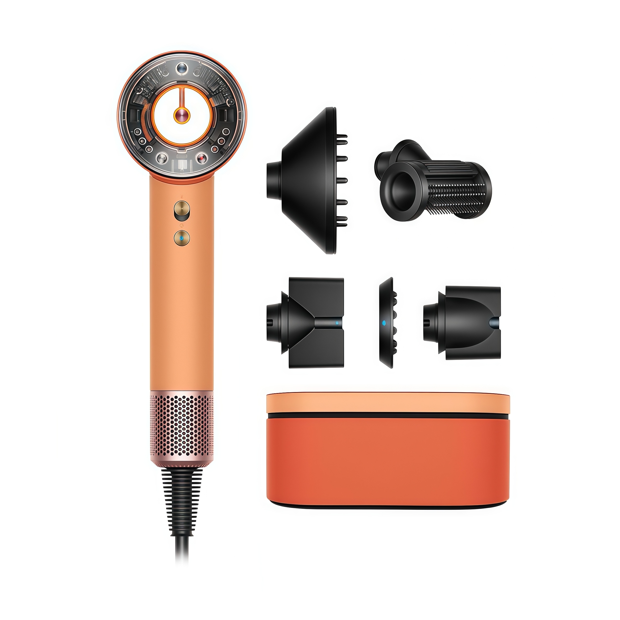 M y S y T c Dyson Supersonic Nural HD16 Ceramic Apricot Topaz 