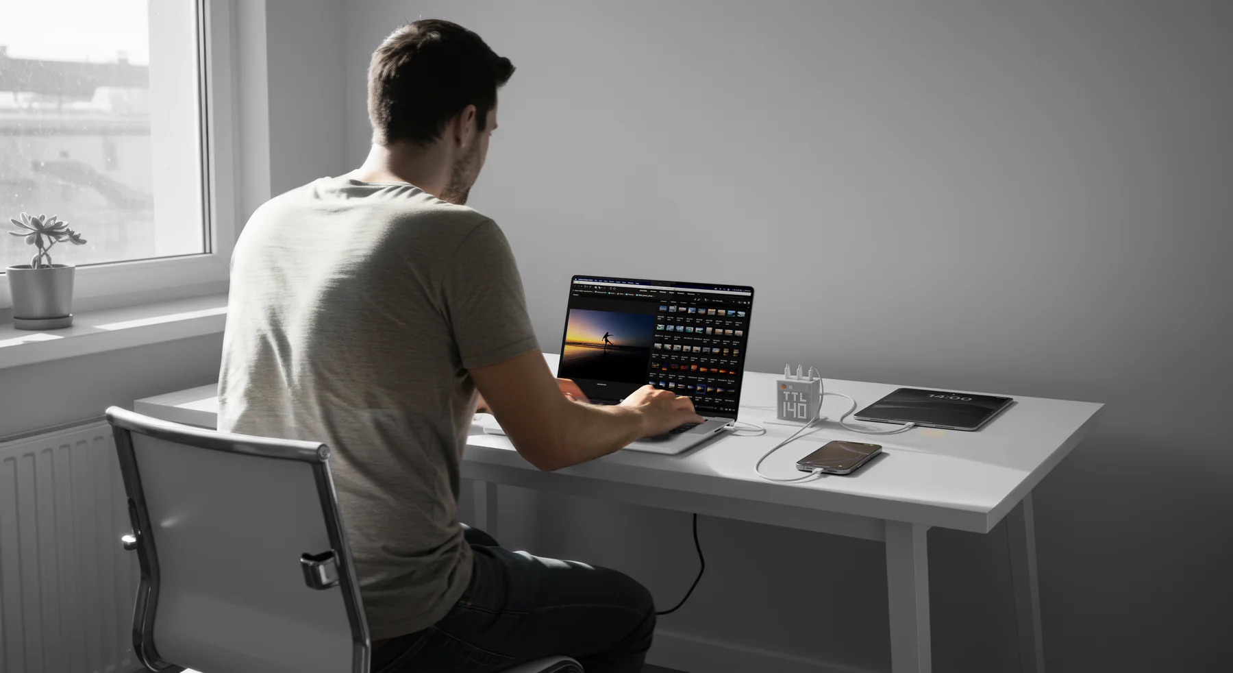 Sạc nhanh Sharge Pixel GaN Charger 67W