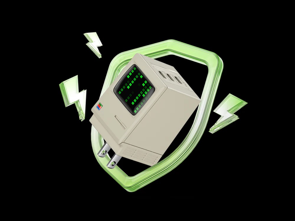 Sạc nhanh Sharge Retro 67 Charger (67W, 3 Ports)