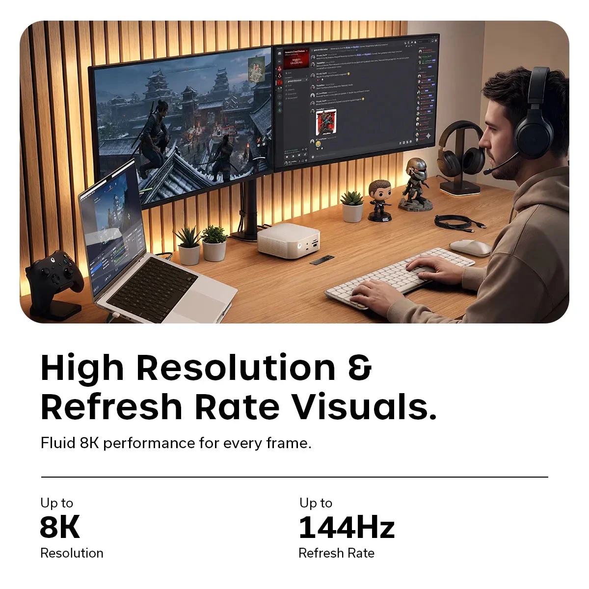 Satechi Thunderbolt 5 CubeDock with SSD Enclosure