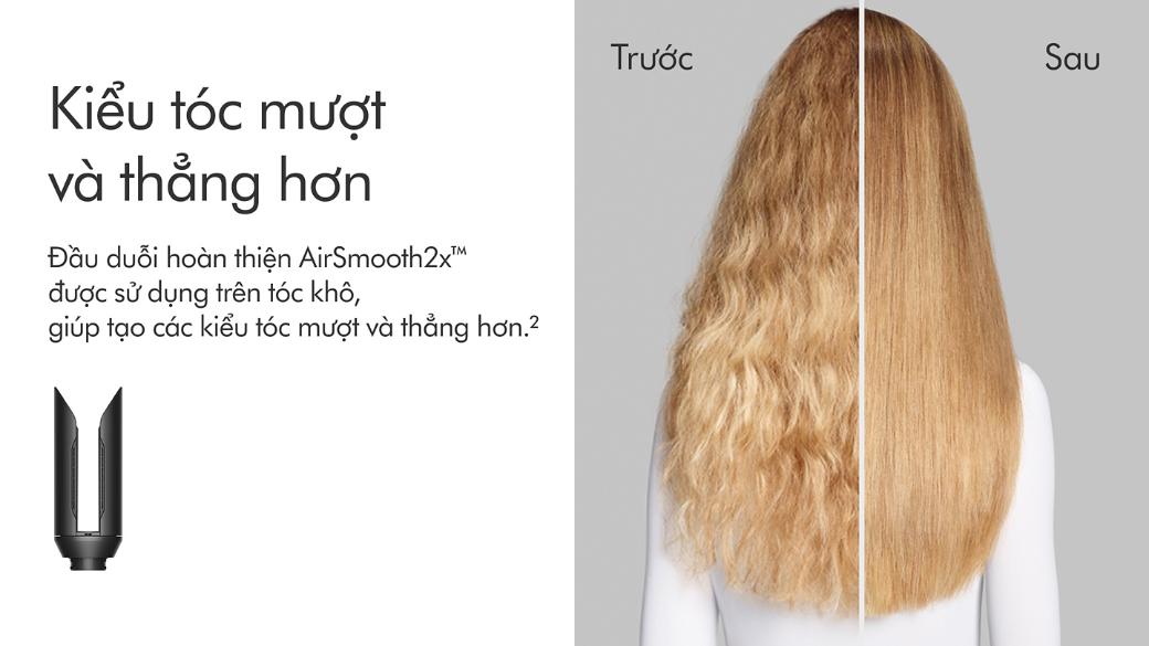 Máy tạo kiểu tóc & sấy đa năng Dyson Airwrap Coanda2x (Ceramic Apricot / Topaz) - Limited Edition