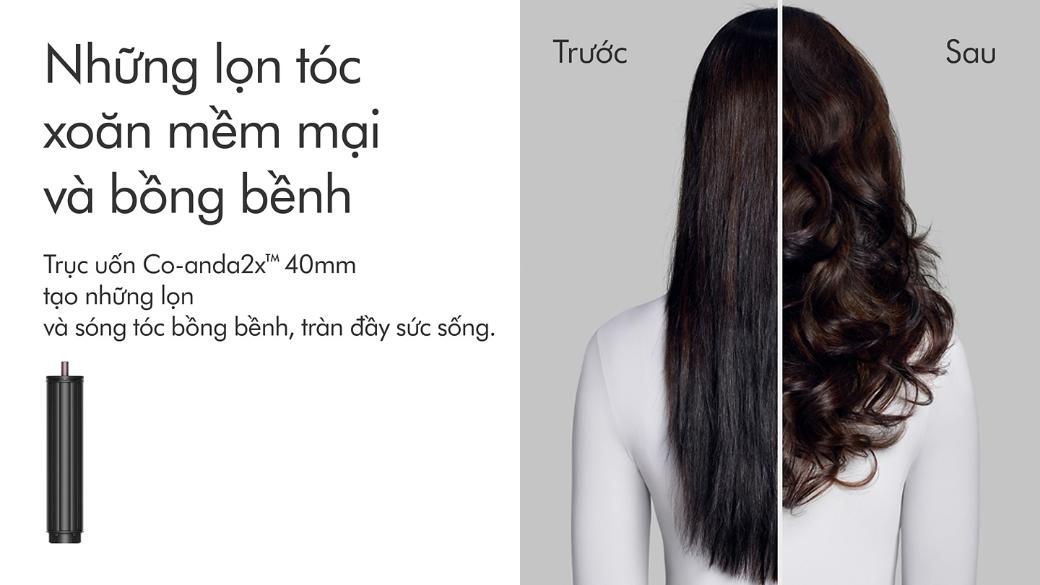 Máy tạo kiểu tóc & sấy đa năng Dyson Airwrap Coanda2x (Ceramic Apricot / Topaz) - Limited Edition