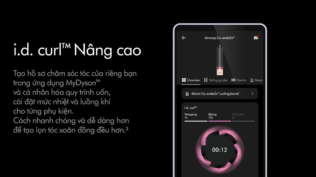 Máy tạo kiểu tóc & sấy đa năng Dyson Airwrap Coanda2x (Ceramic Apricot / Topaz) - Limited Edition