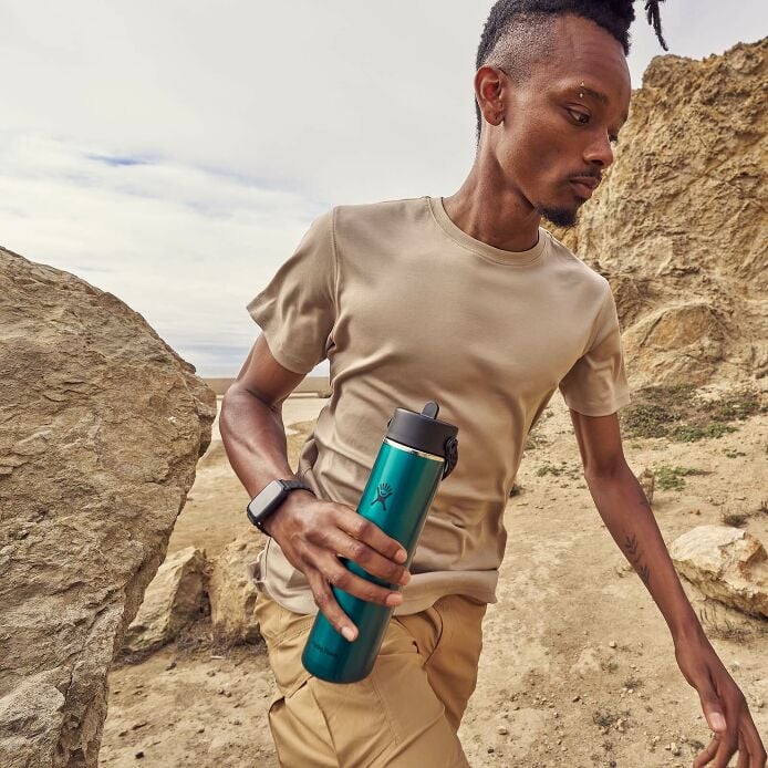 Bình giữ nhiệt Hydro Flask Lightweight Wide Flex Straw Cap 24 OZ (713 ml) - Spring Season 2026 - LW24LWFS