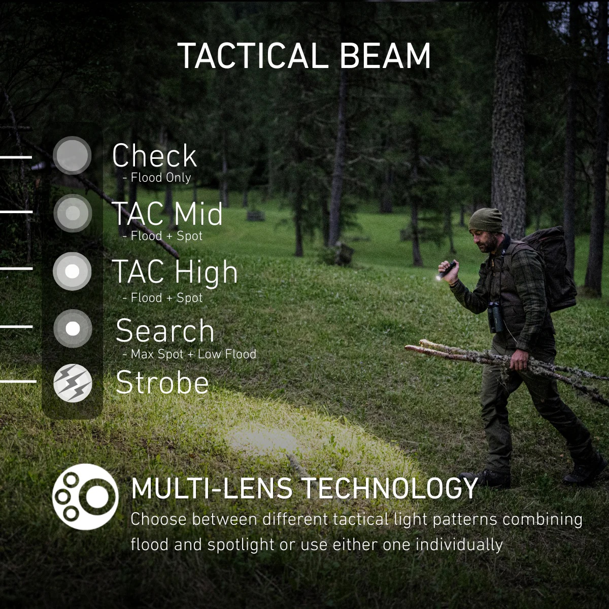 Đèn pin Ledlenser TAC7R, 3200 Lumens