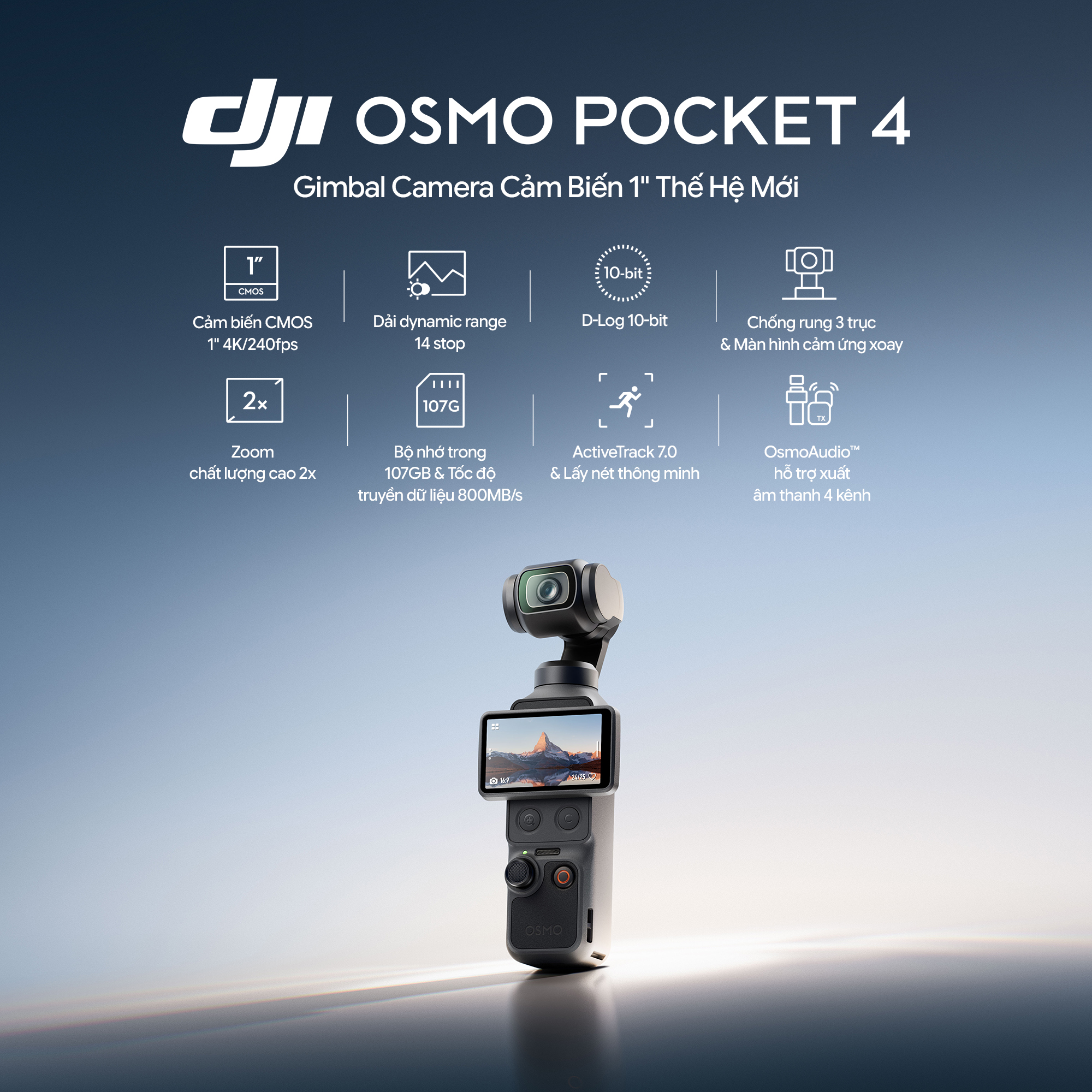 DJI Osmo Pocket 4 Standard Combo