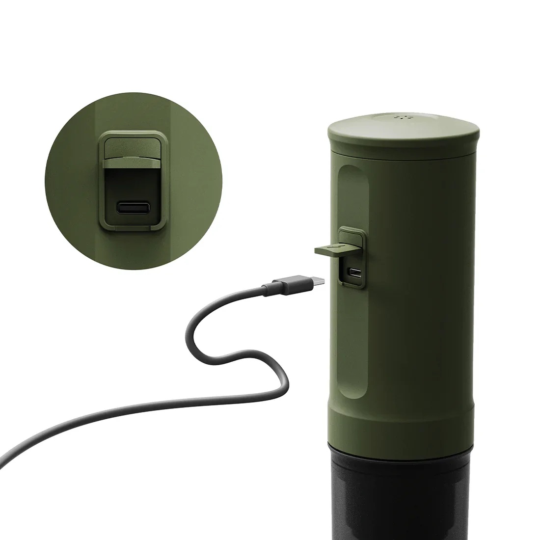 Máy pha cà phê OutIn Nano Portable Espresso Machine (Forest Green)