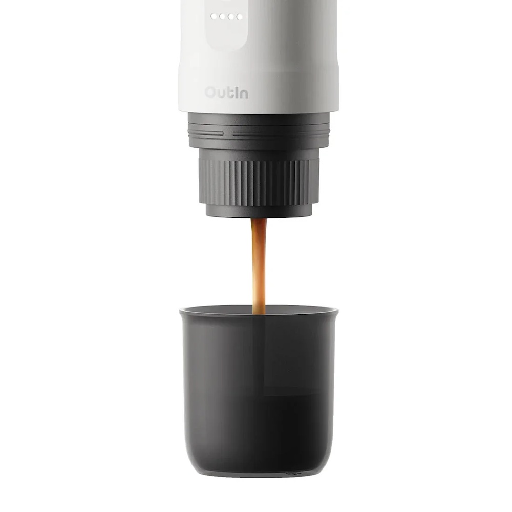 Máy pha cà phê OutIn Nano Portable Espresso Machine (Pearl White)