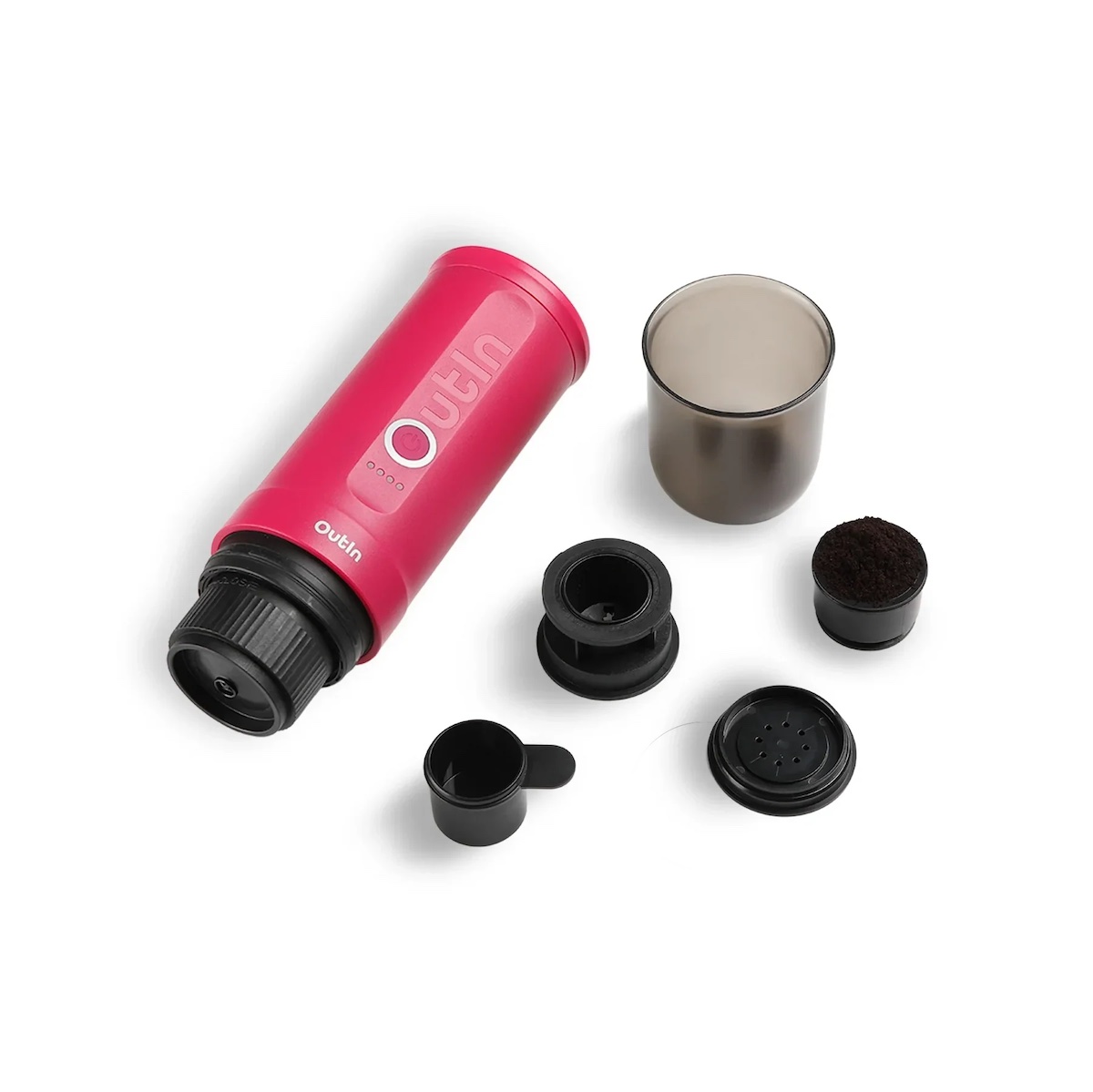 Máy pha cà phê OutIn Nano Portable Espresso Machine (Fuchsia Pink)
