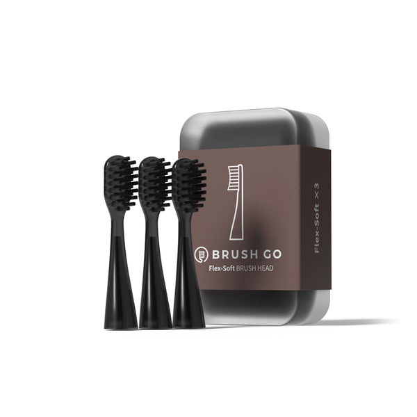 Bộ 3 đầu chải thay thế Mipow Tooth Brush Head i4 (CI900S) - FlexSoft, mềm linh hoạt