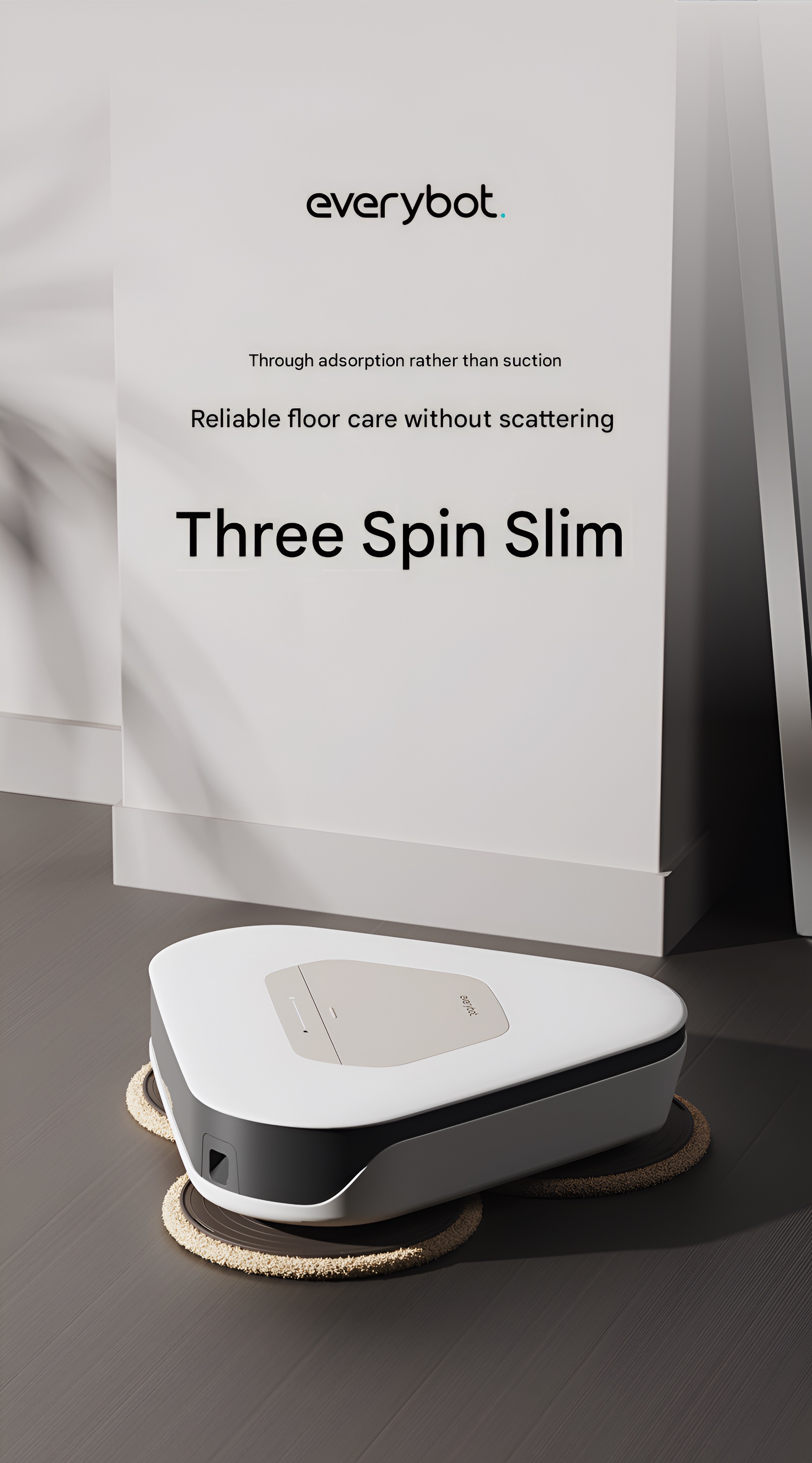 Robot lau nhà Everybot Three Spin Slim TS450 (2026)