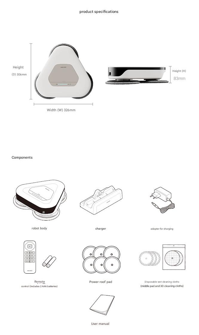 Robot lau nhà Everybot Three Spin Slim TS450 (2026)