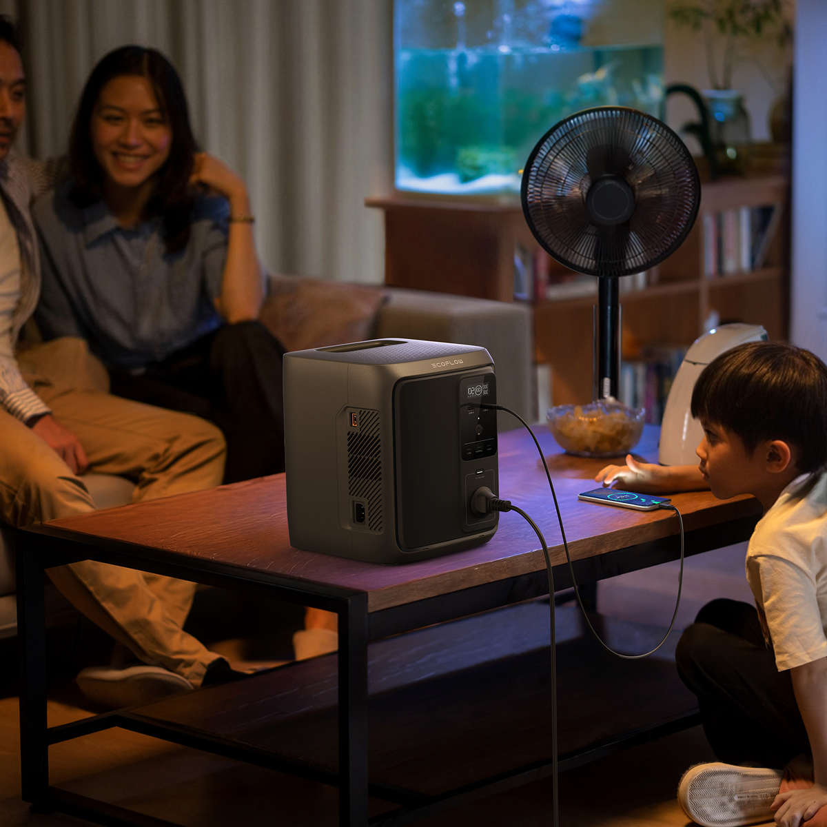 Trạm điện di động EcoFlow DELTA 3 Air 1000 (10ms UPS) | 960Wh 500W