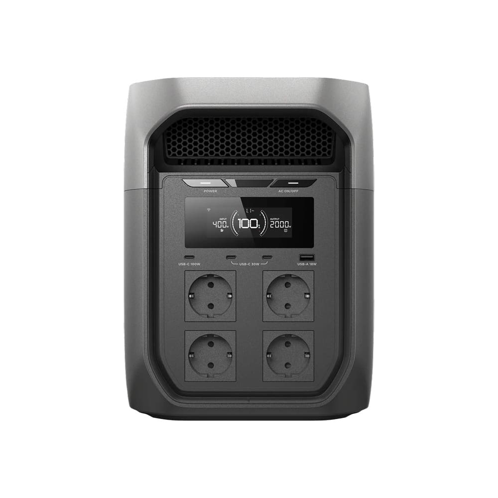 Trạm điện di động EcoFlow Delta 3 Max | 2048Wh 2400W