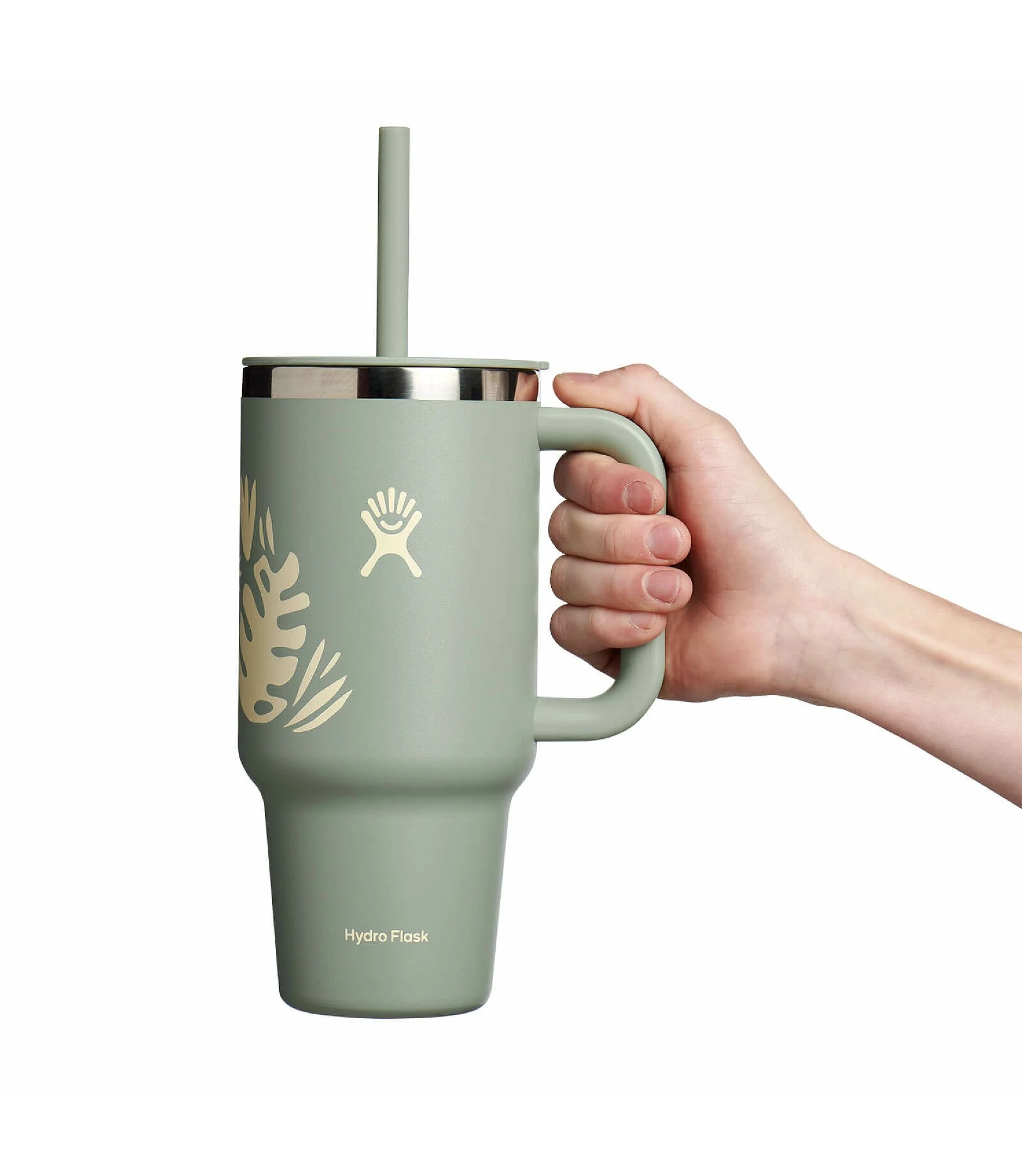 Ly giữ nhiệt Hydro Flask Around Travel Tumbler 32 OZ (946ml) - Botanical Bliss Agave (Limited Edition)