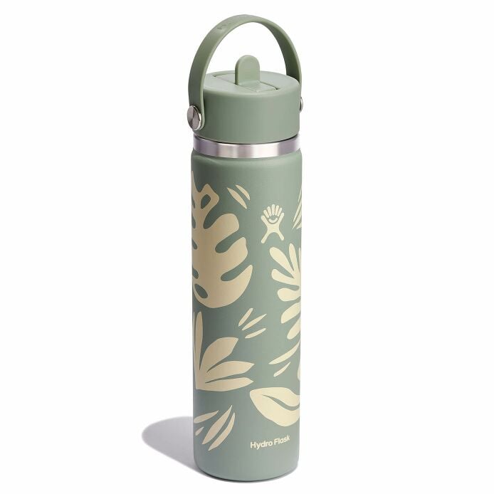 Bình giữ nhiệt Hydro Flask Wide Flex Straw Cap 24 OZ (710ml) - Botanical Bliss Agave (Limited Edition)