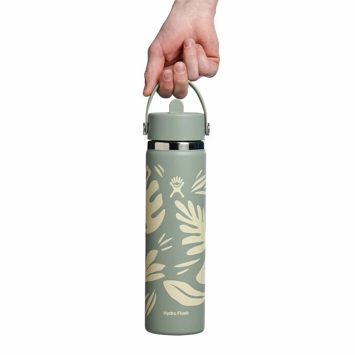 Bình giữ nhiệt Hydro Flask Wide Flex Straw Cap 24 OZ (710ml) - Botanical Bliss Agave (Limited Edition)
