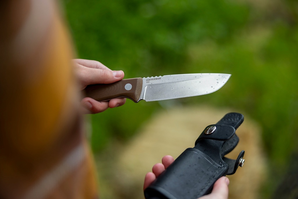 Dao đa năng Leatherman TRAC - Earth Brown