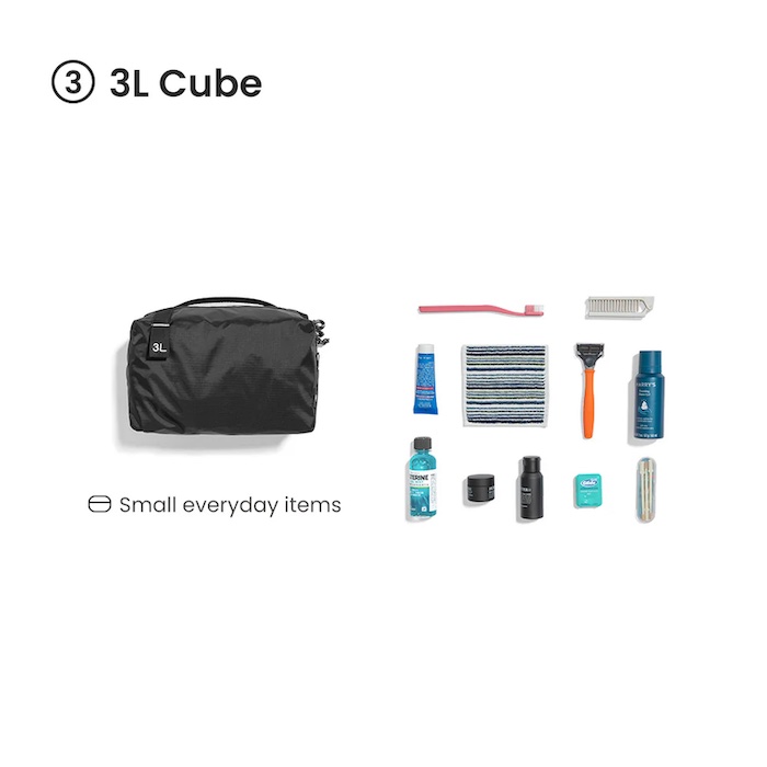 Combo 3 túi đựng hành lý Tomtoc Light-T02 Packing Cube Set
