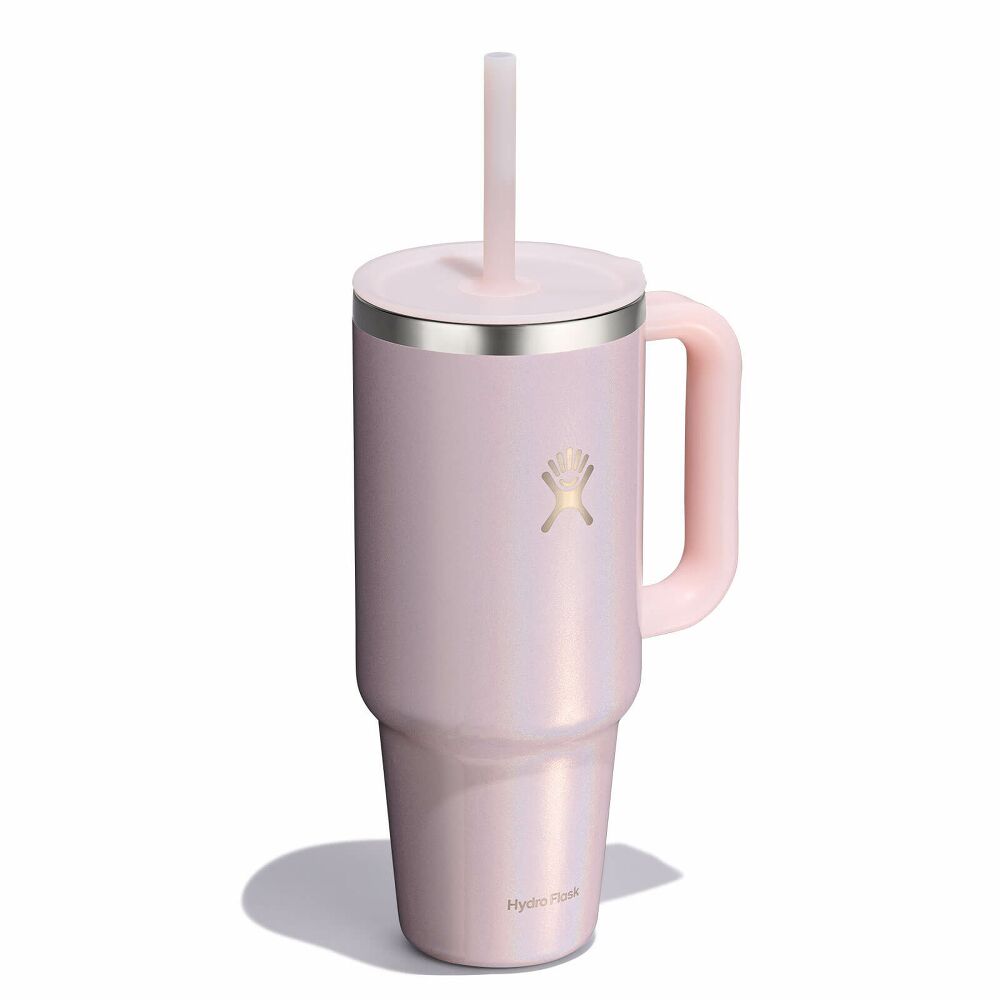 Ly giữ nhiệt Hydro Flask (Limited Edition) Travel Tumbler 40 OZ (1183 ml) - Glimmer Pink