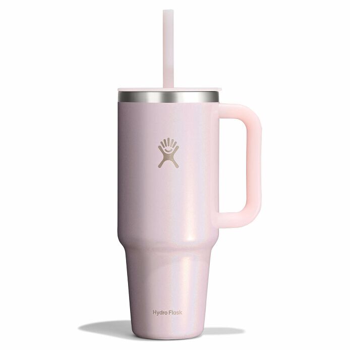 Ly giữ nhiệt Hydro Flask (Limited Edition) Travel Tumbler 40 OZ (1183 ml) - Glimmer Pink